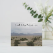 Kunstfoto van Death Valley National Park Briefkaart (Staand voorkant)