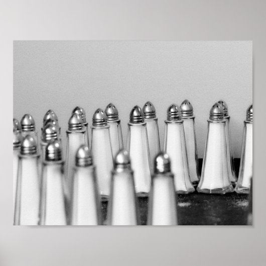 Kunstfoto van zout en luiers poster (Voorkant)
