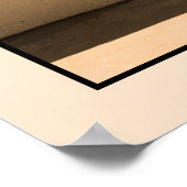 Kunstfoto, vrouw in tenniskleding poster (Hoek)