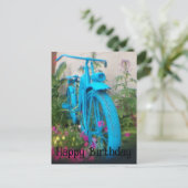 Kunstfotografie Fiets Gelukkige Verjaardag Briefkaart (Staand voorkant)