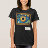 Kunstgalerie ingelijst Zonsverduistering T-shirt (Voorkant)