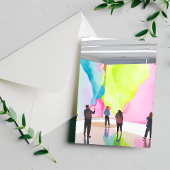 kunstgalerie | Moderne hedendaagse Waterverf Briefkaart