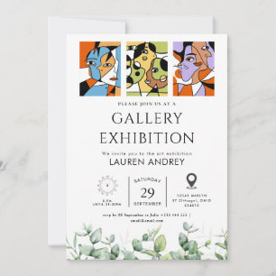 Kunstgalerie opening kaart