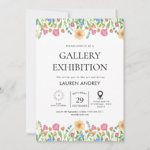 Kunstgalerie opening kaart