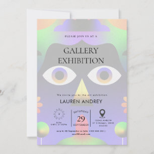 Kunstgalerie opening kaart