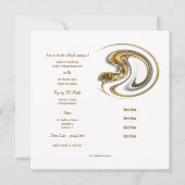 Kunstgalerie show AANPASSEN Kaart (Achterkant)