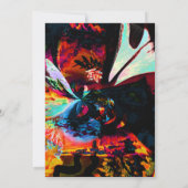 kunstgalerie show - uitnodiging - chaos (Achterkant)