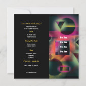 Kunstgalerij tentoonstelling over show kaart (Achterkant)