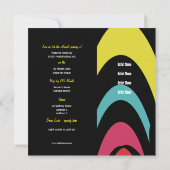 Kunstgalerij tentoonstelling over show kaart (Achterkant)