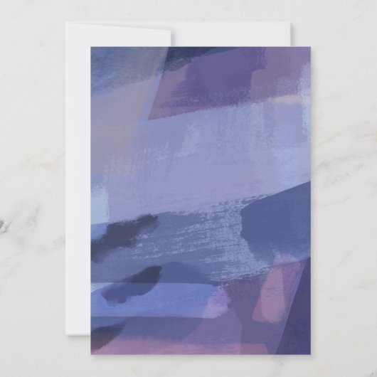 Kunstgalerijtentoonstelling Kaart (Achterkant)