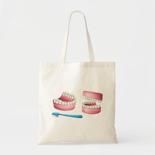 Kunstgebit Canvas tas (Voorkant)