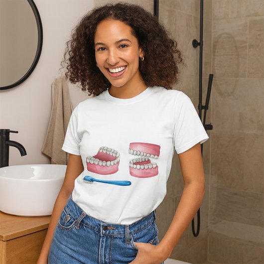Kunstgebit Dames T-Shirt