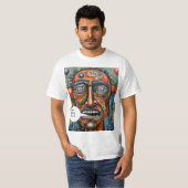 Kunstgebit past niet t-shirt (Voorkant volledig)