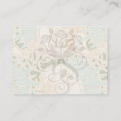 kunstgebladerte bloemen informatiekaartje (Achterkant)