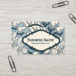  kunstgeborgenpatroon : bloem visitekaartje