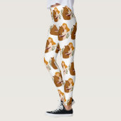 Kunstgeïnspireerde capibara-leggings leggings (Links)