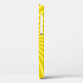 Kunstgele achtergrond van pop, retro-strip Case-Mate iPhone case (Achterkant / Links)