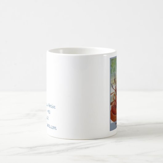 kunstgereedschap koffie - mok (Center)