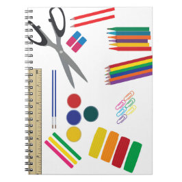 Kunstgereedschap of -artikelen notitieboek