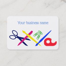 Kunstgereedschappen maken, voor ambacht, kunstenaa visitekaartje