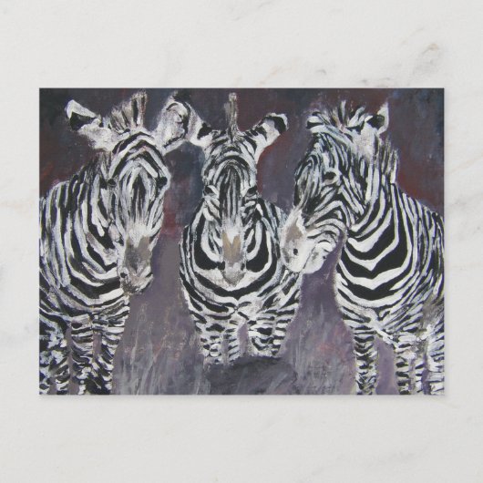 kunstgeschenken voor het schilderen van dierentuin briefkaart (Voorkant)