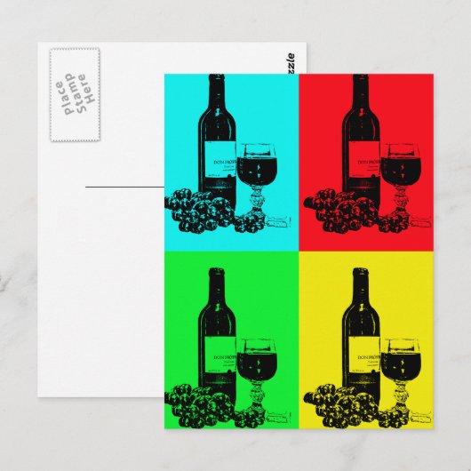 Kunstgeschenken voor pop briefkaart (Voorkant / Achterkant)