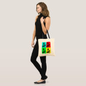 Kunstgeschenken voor pop tote bag (Voorkant (model))