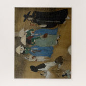 Kunstgeschiedenis (Azië): Vrouwen over de stad Legpuzzel (Verticaal)