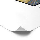 Kunstgeschiedenis Funny Black Cat Artwork Styles E Poster (Hoek)