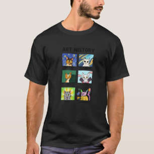 Kunstgeschiedenis Katten Fijne Kunst Kat voor Verz T-shirt