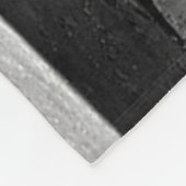 Kunstgraffiti Blanket Black, Red en White Street Fleece Deken (Hoek)