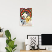  kunstgreep voor Salon des Cent door Mucha Poster (Thuiskantoor)