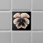  kunstgreep zwarte langwerpige ontkleuring tegeltje