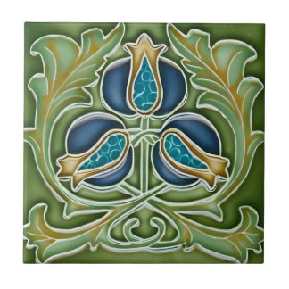 kunstgroene bloemtegels tegeltje