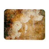 kunstgrunge florale achtergrond textuur magneet (Horizontaal)