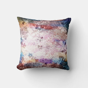 Kunstgrunge florale patronen 2 kussen