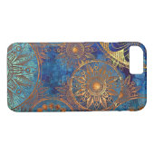 Kunstgrunge patroon Case-Mate iPhone case (Achterkant (Horizontaal))