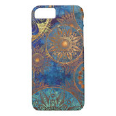 Kunstgrunge patroon Case-Mate iPhone case (Achterkant)