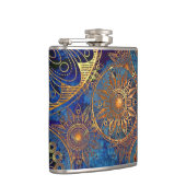 Kunstgrunge patroon heupfles (Rechts)