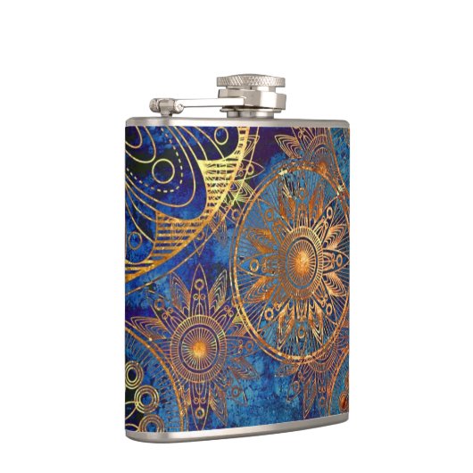 Kunstgrunge patroon heupfles (Rechts)