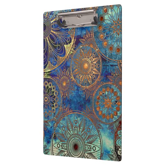 Kunstgrunge patroon klembord (Links)