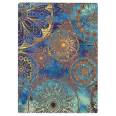 Kunstgrunge patroon klembord (Achterkant)