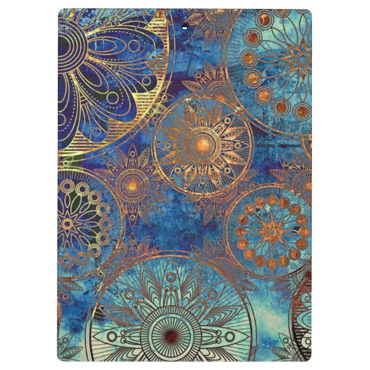 Kunstgrunge patroon klembord (Achterkant)