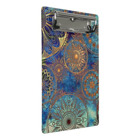 Kunstgrunge patroon mini klembord (Schuin)