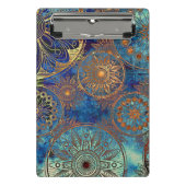 Kunstgrunge patroon mini klembord (Voorkant)