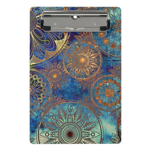 Kunstgrunge patroon mini klembord (Voorkant)