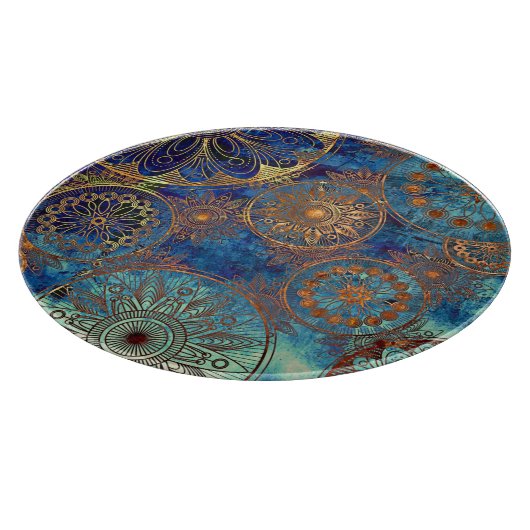 Kunstgrunge patroon snijplank (Hoek)