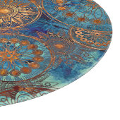 Kunstgrunge patroon snijplank (Hoek)