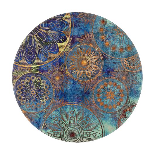 Kunstgrunge patroon snijplank (Voorkant)