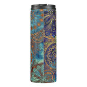 Kunstgrunge patroon thermosbeker (Achterkant)